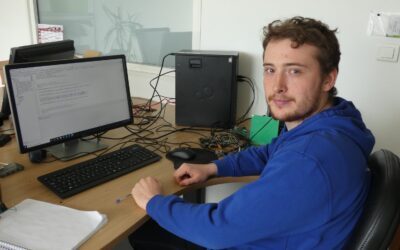 Tristan, en stage informatique pour optimiser la programmation de nos microcontrôleurs !